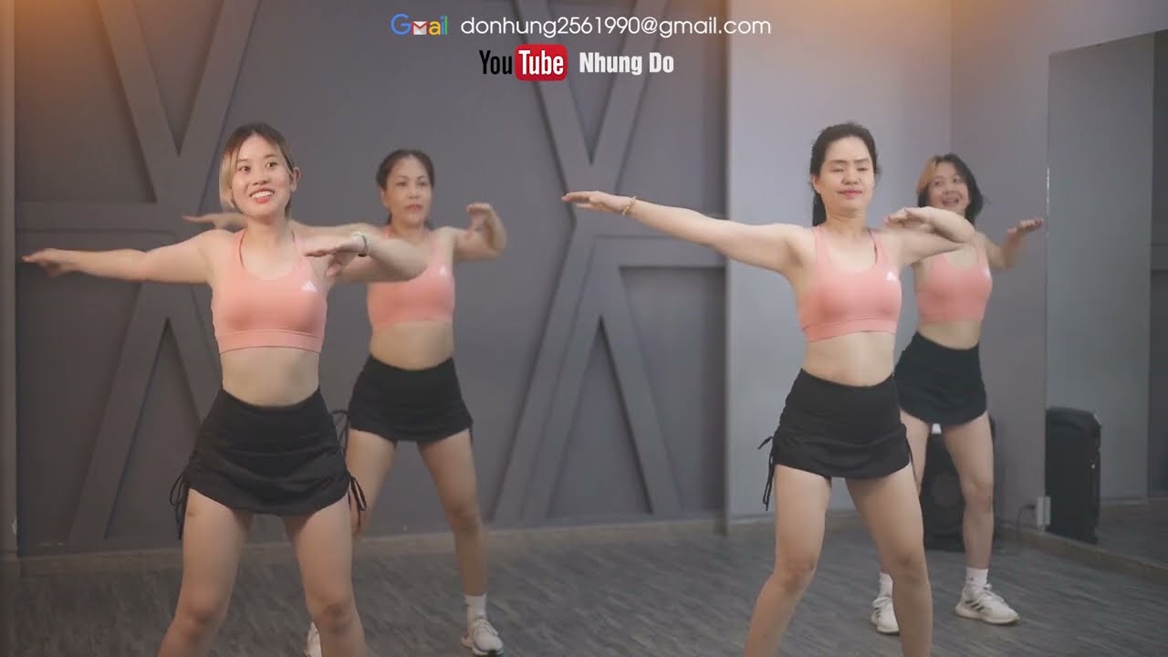 AEROBICS 63 : Bài tập giảm cân , eo thon , cánh tay thon ( không có lời hô )