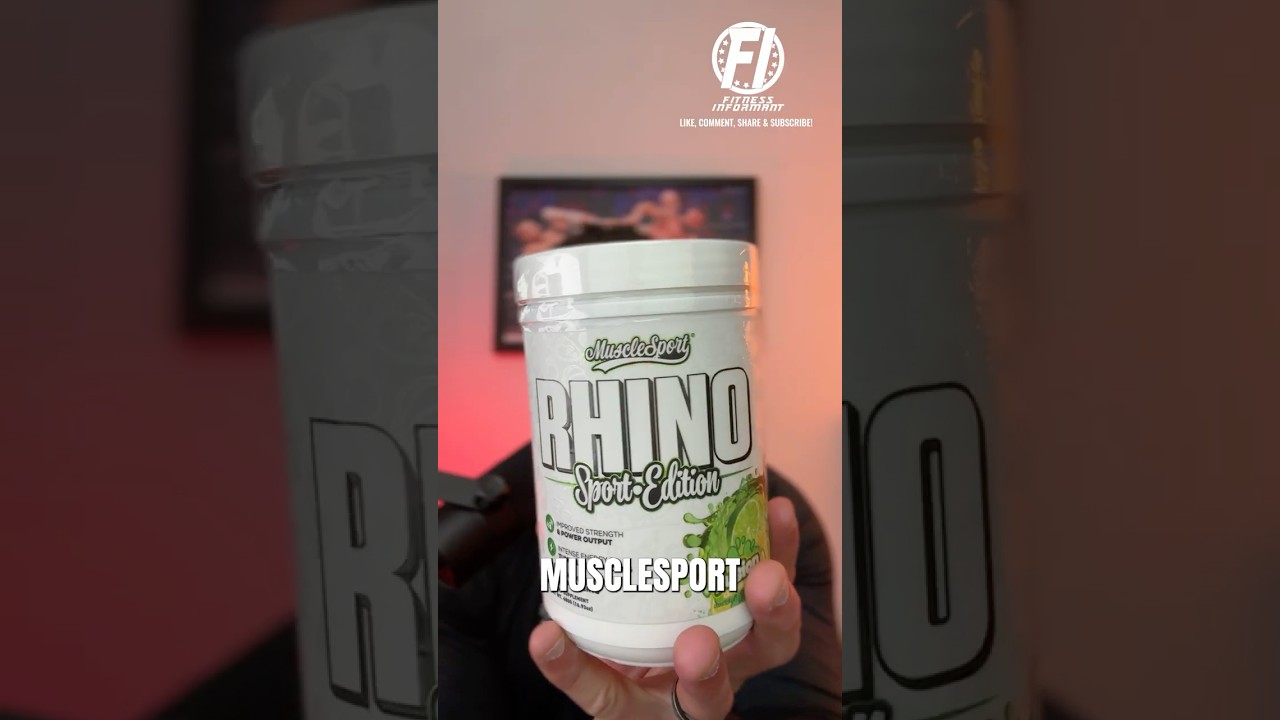 MuscleSport Rhino Sport Pre-Workout: Advanced Beginners Pre-Workout