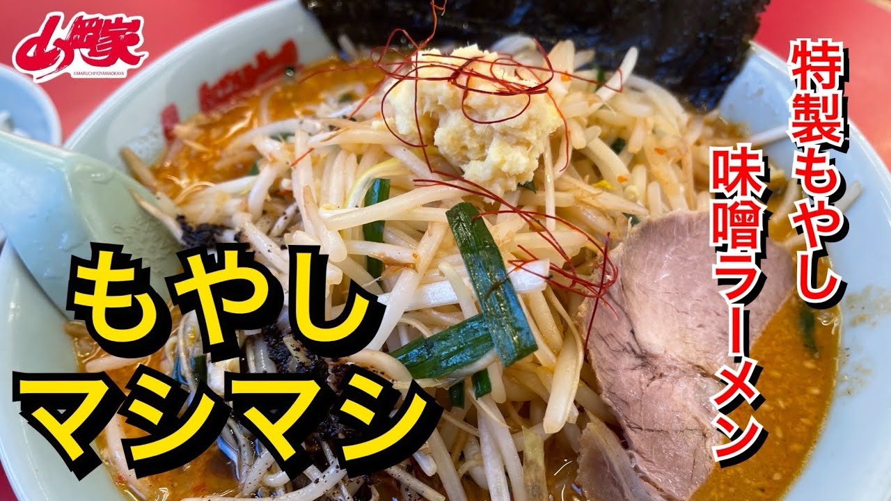 【山岡家】もやしマシマシ【特製もやし味噌ラーメン】