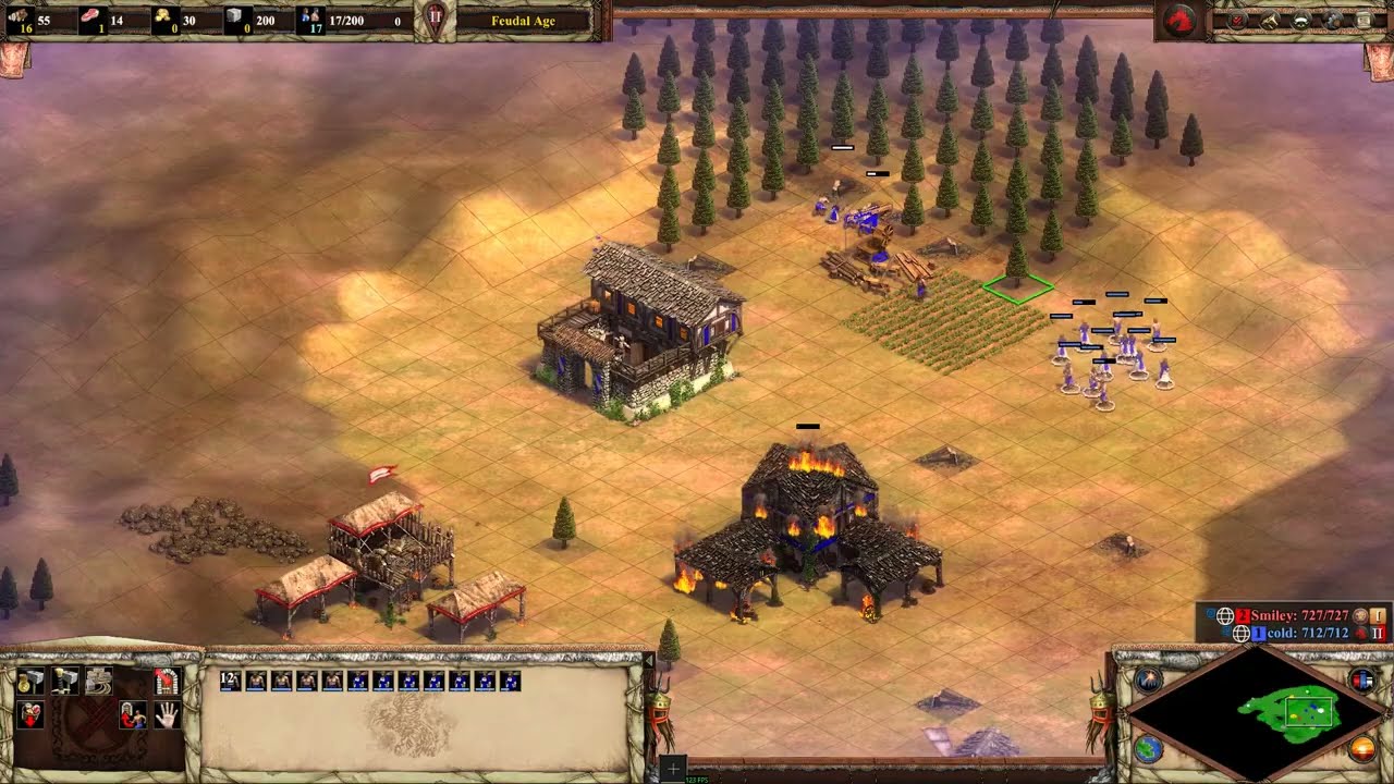 Age of Empires II Definitive Edition  2026 02 14  valentines day matchup noob vs 1300+ elo