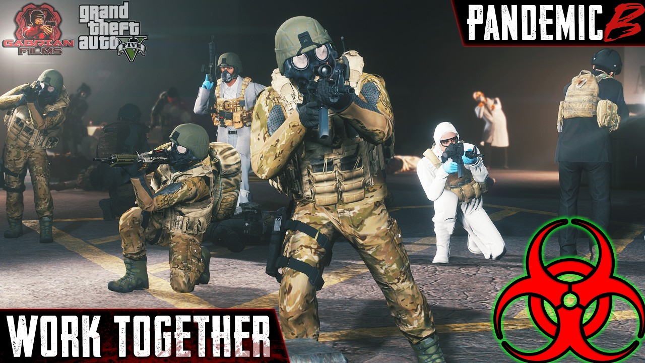 Work Together | PANDEMIC | Part 29 | GTA 5 Zombie Movie (Machinima)