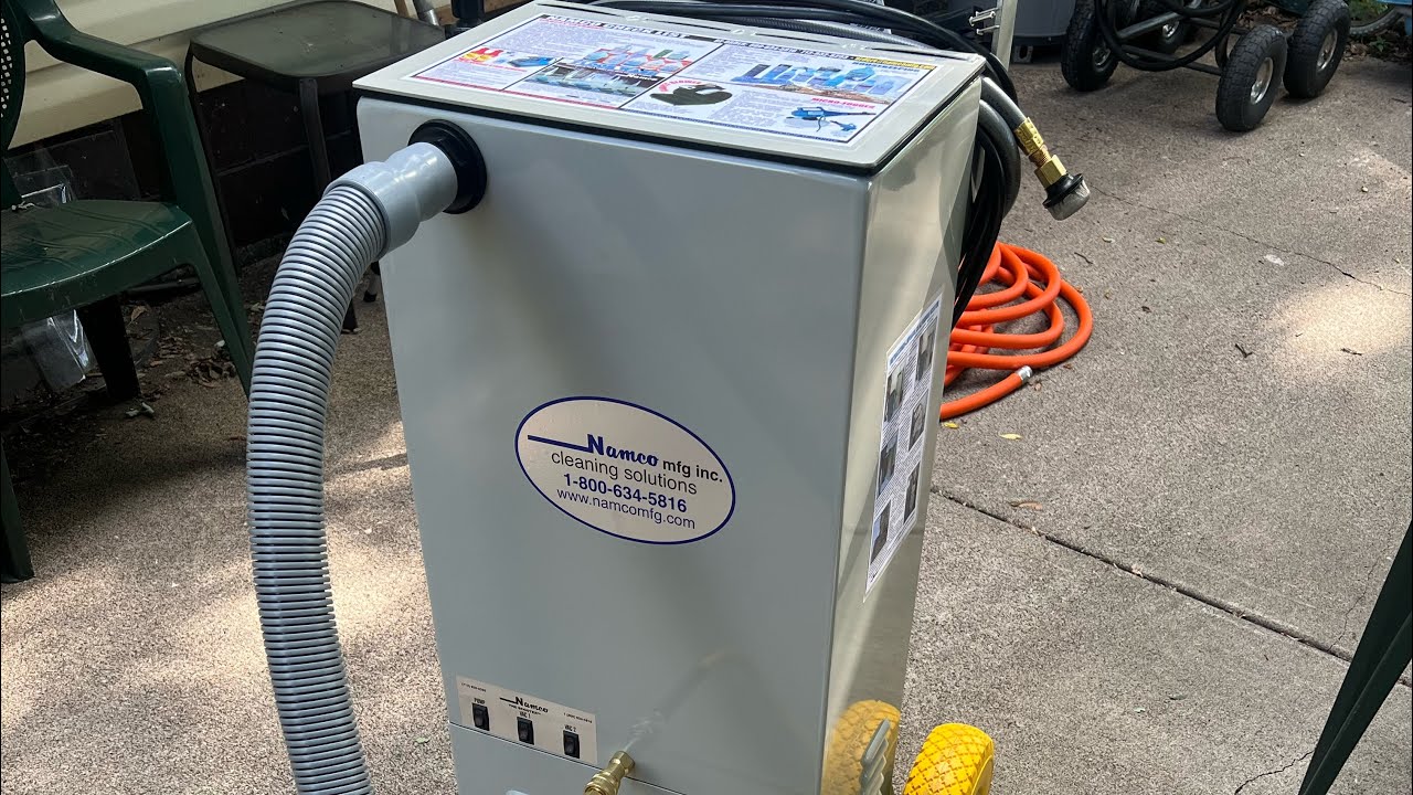 Namco husky scooter carpet extractor unboxing 
