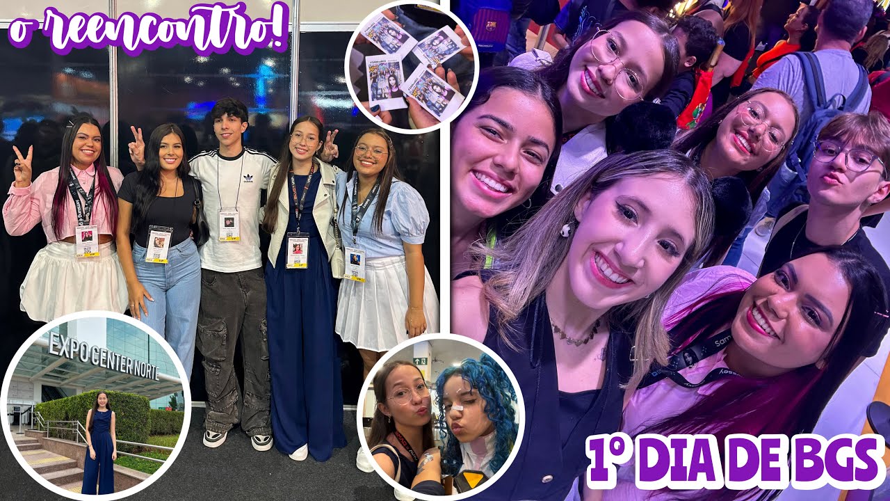 VLOG: 1&ordm; DIA DE BGS 2024! 🎮
