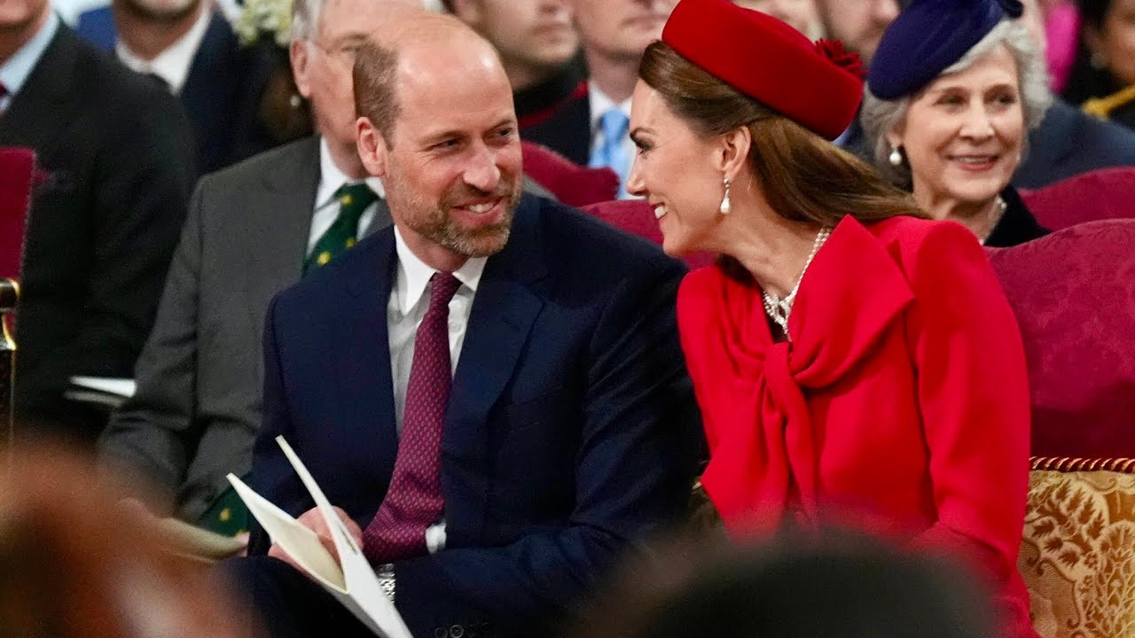 KATE Middleton's  Heartwarming Laugh AND SMILE  DURING A  Commonwealth Day 2025 Service