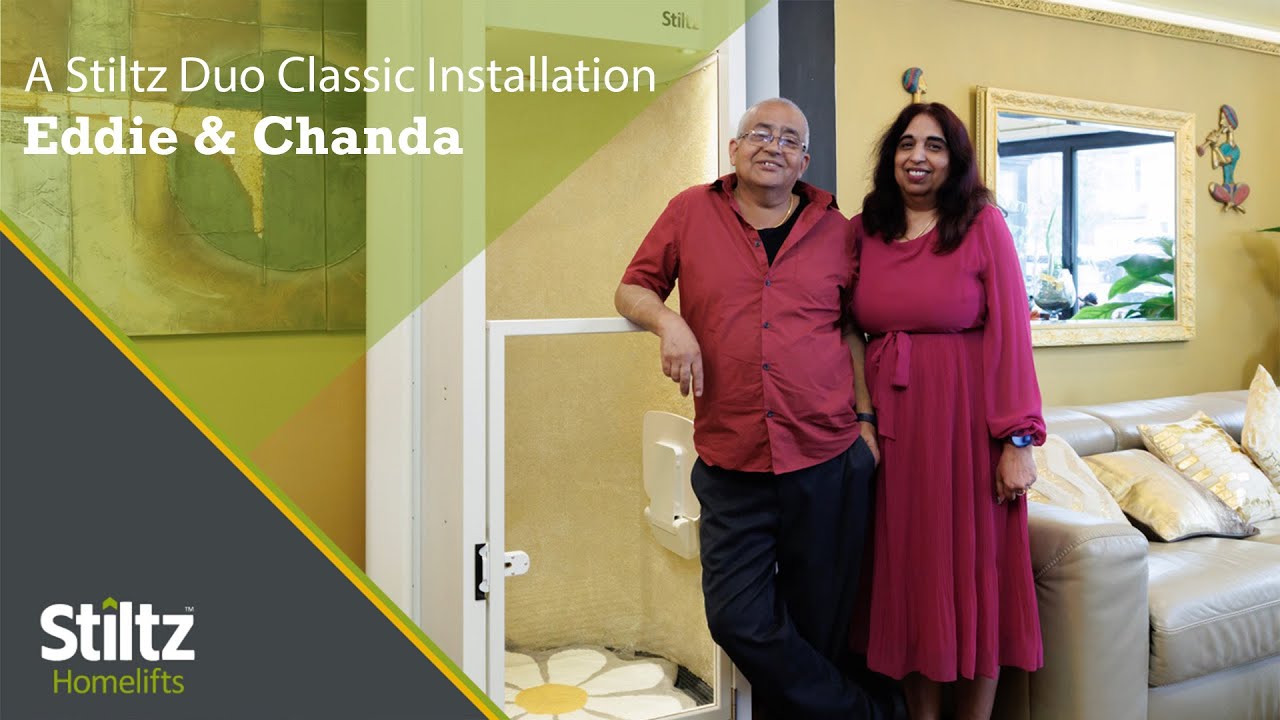 How a Stiltz Homelift Helped Travel Enthusiasts Eddie & Chanda Stay in Their Beloved Home