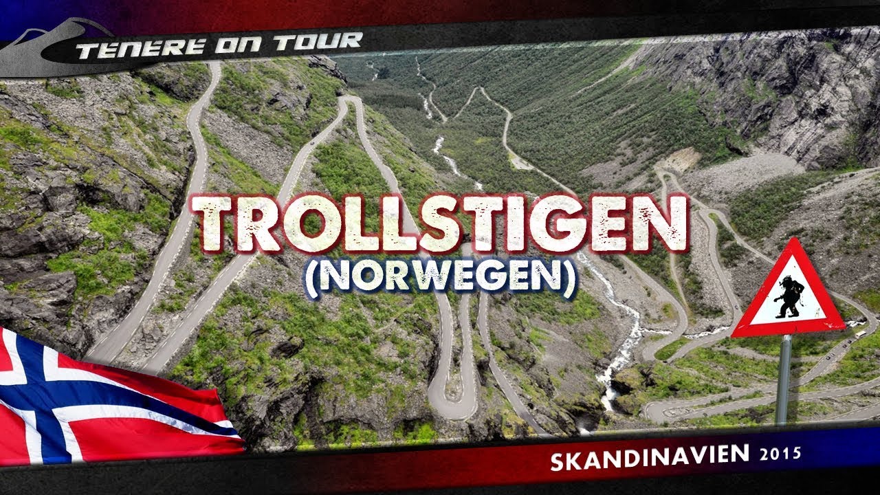 Trollstigen │ Streckenvideo Norwegen 🇳🇴 T&eacute;n&eacute;r&eacute; on Tour │ XT660Z