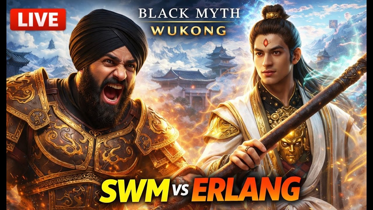 🔴WUKONG LIVE - FINAL FIGHT WITH ERLANG|CHAPTER 6|SWMPLAYS |