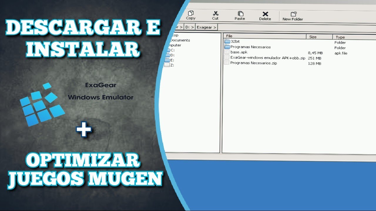 EMULADOR EXAGEAR PARA ANDROID