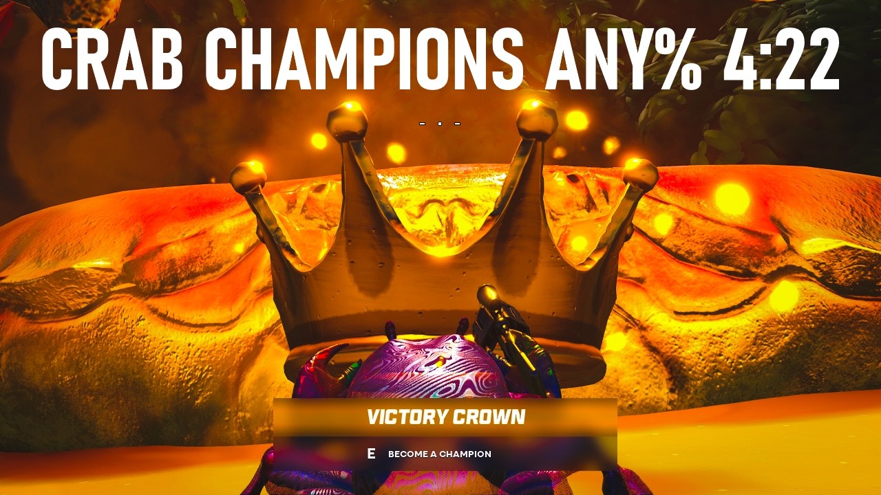 [WR] Crab Champions | Any% in 4:22 🥇