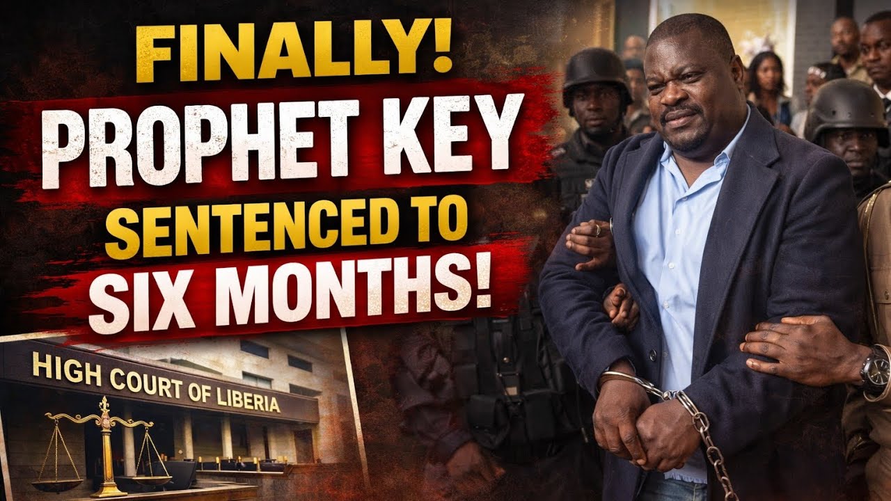 Finally prophet key sentenced for six months in prison 