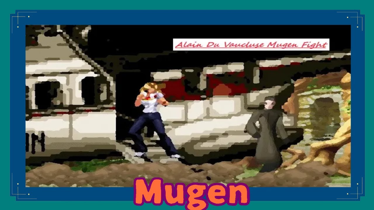 Mugen : The Bionic Woman (Super Jaimie) Vs Cl&eacute;ric (Equilibrium) (My Battle)