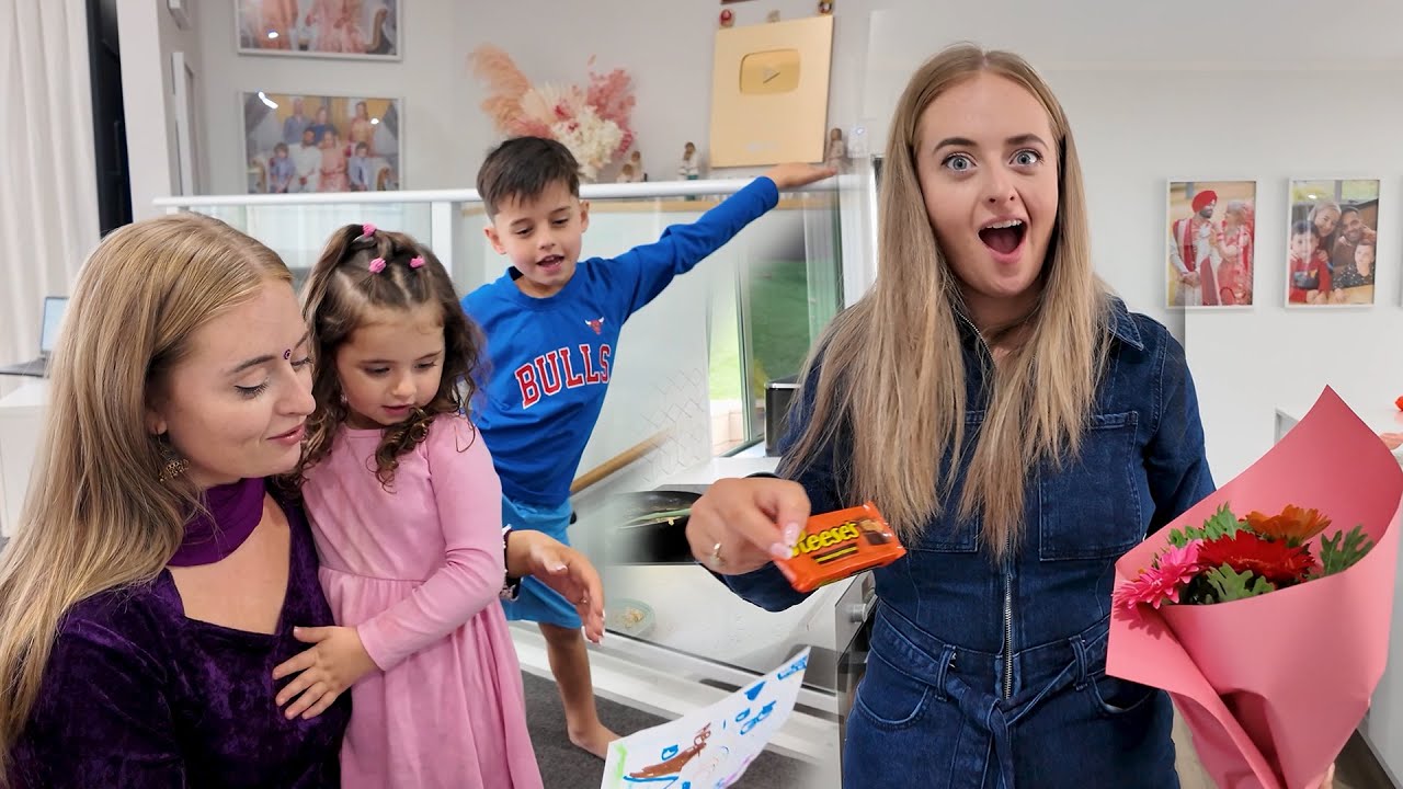 HAPPY MOTHER'S DAY - Surprise From Noah & Hazel ❤️🌸