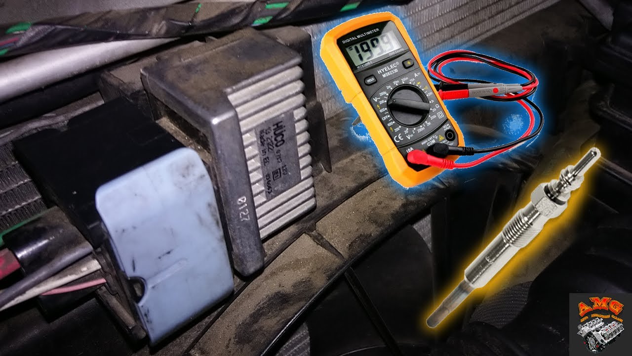 tester un circuit et bougie de préchauffage voiture 🚗