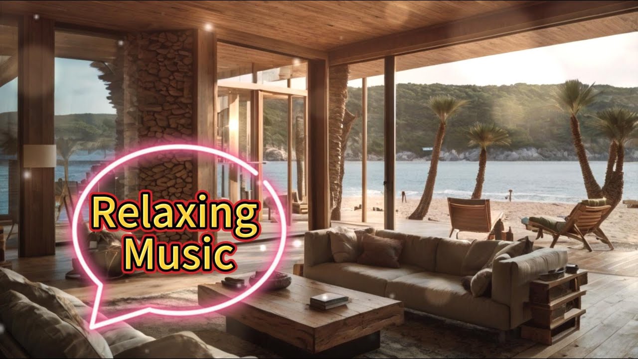 🏖️ Hotel Beach Cabin | Sun & Breeze | 2-Hour Relaxing Deep Sleep Music for Stress Relief & Calm 🌙🎶