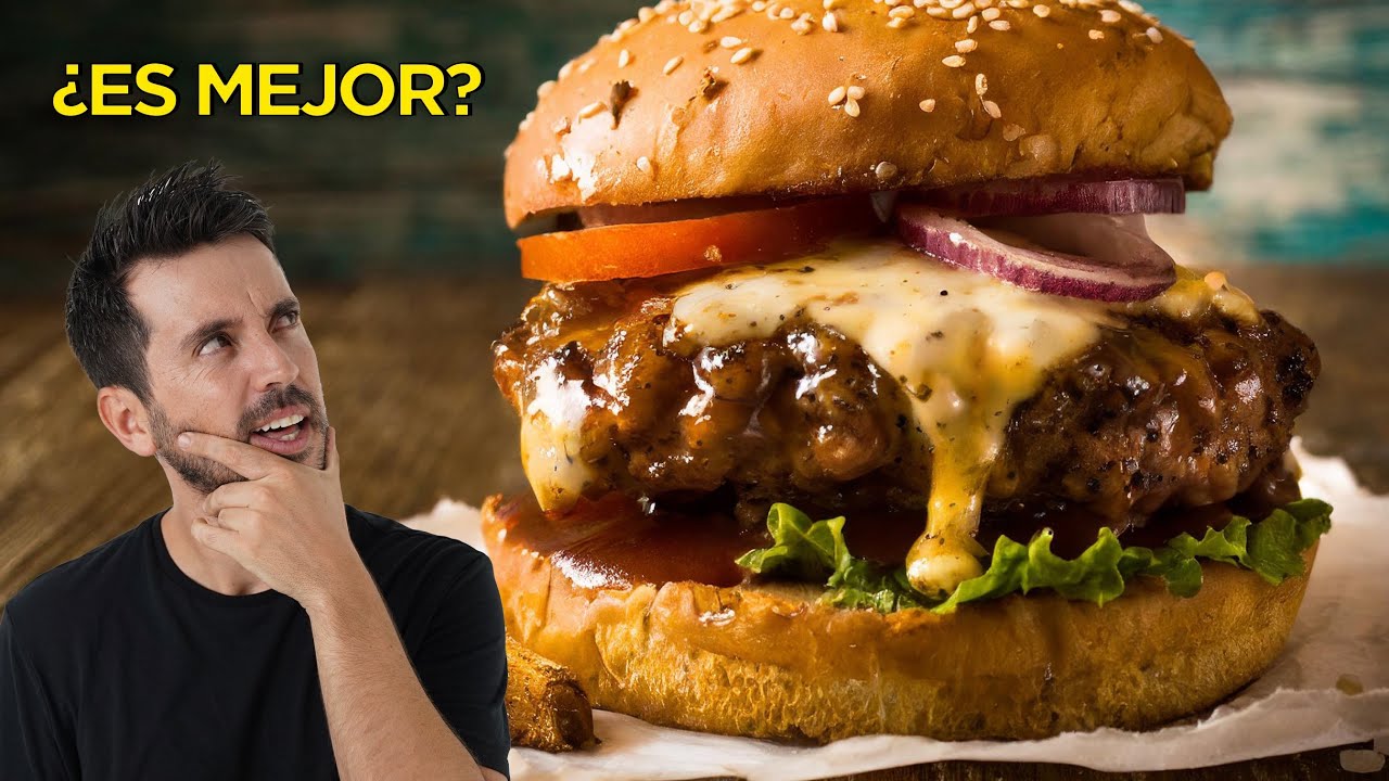 PROBANDO la HAMBURGUESA más FAMOSA de ESPAÑA - ¿MEJOR que la PERUANA?