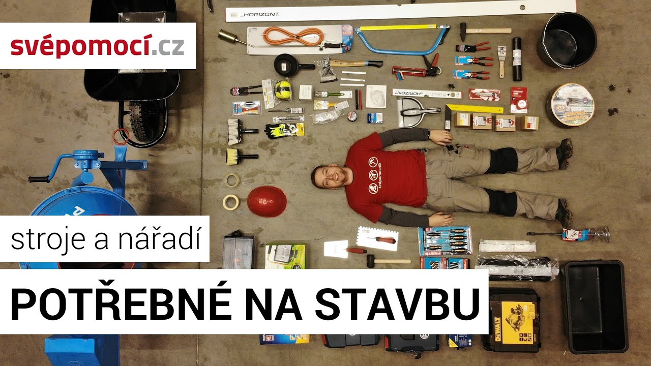 Stroje a n&aacute;řad&iacute; potřebn&eacute; pro stavbu a rekonstrukci sv&eacute;pomoc&iacute;