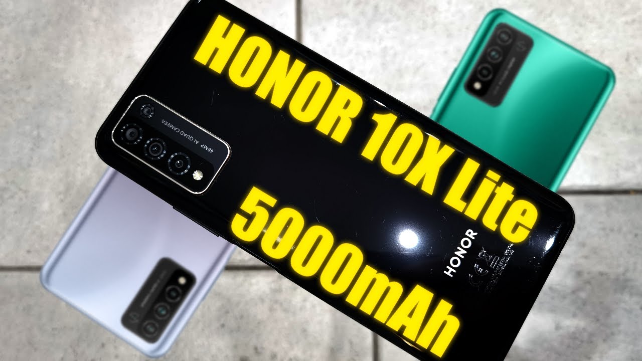 HONOR 10X Lite. Обзор, тест камер и прочих возможностей. Крайне крепкий смартфон, но без Google.