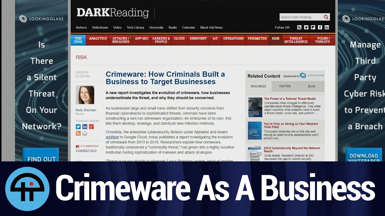 Crimeware As A Business Model