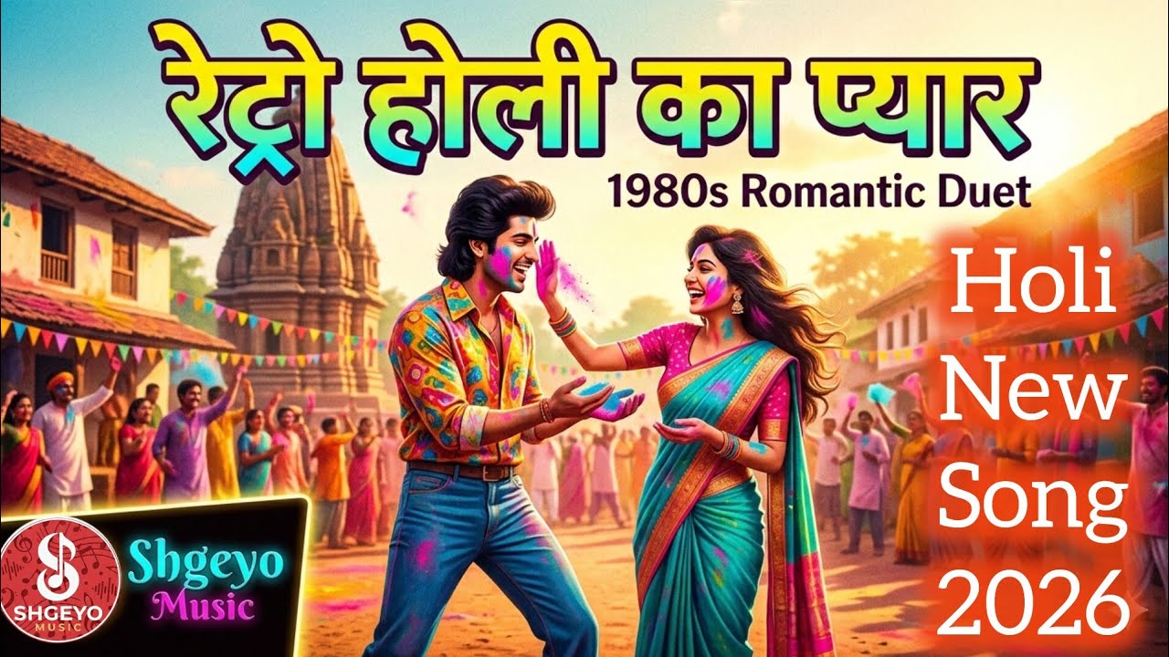 पुराने दौर की रंगीन होली ✨ | Classic 80s Retro Holi Duet | Shgeyo Music Special