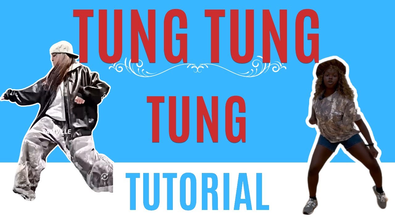 Tung Tung Tung Sahur* STEP BY STEP DANCE TUTORIAL (beginner friendly)