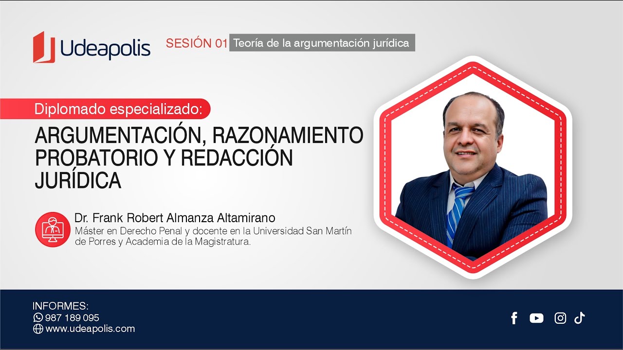 Teoría de la Argumentación Jurídica | Frank Robert Almanza Altamirano