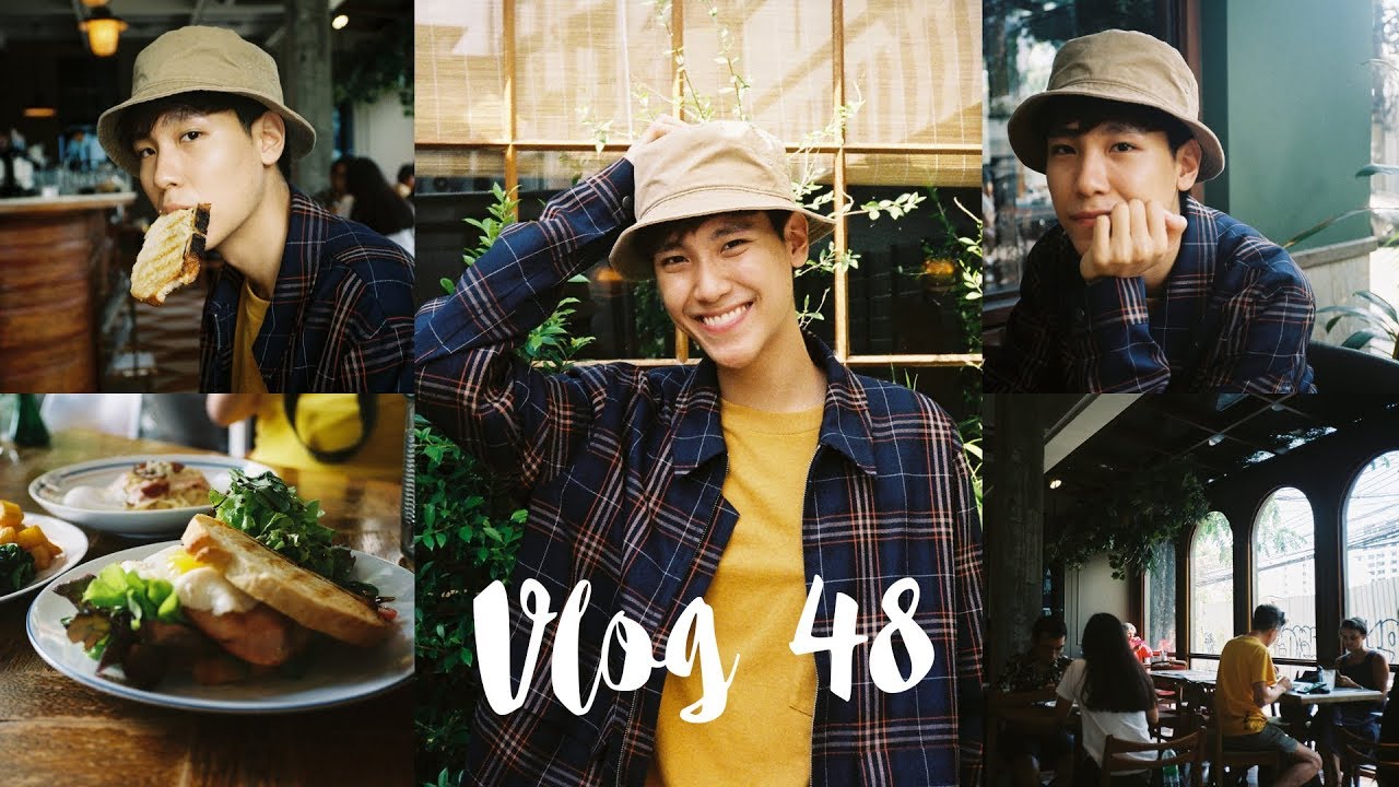 Vlog 48 - เที่ยวคาเฟ่ย่านอารีย์กับจูเนียร์ #junniorrs 💛 #ChulaCuteBoy