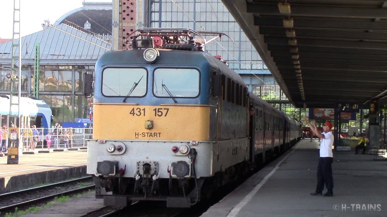 [HD] 736 MAROS IC indul Szegedre Budapest-Nyugati pályaudvarról
