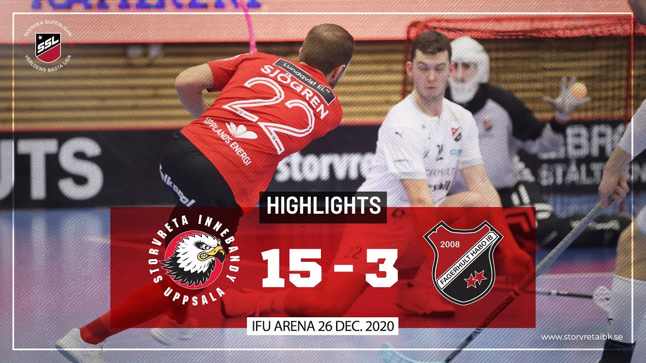 Highlights Storvreta IBK vs Fagerhult Habo IBK 15-3