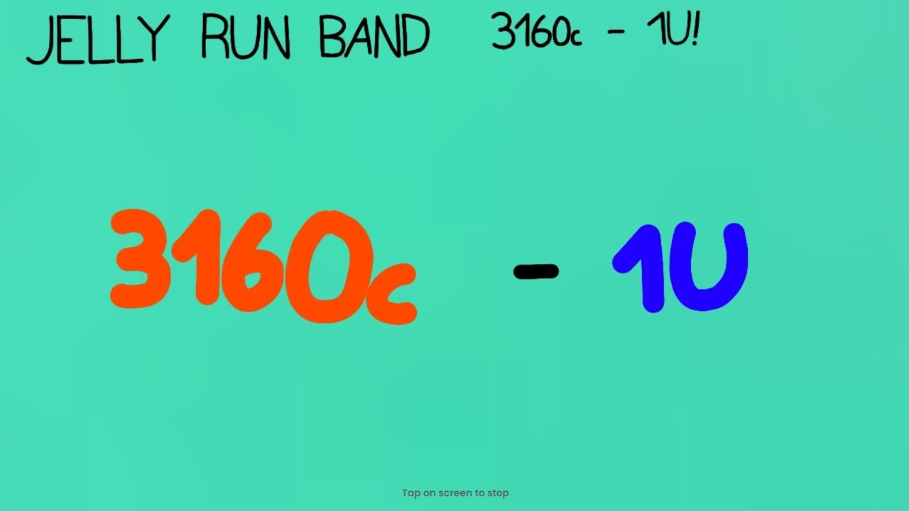 Jelly Run Band | 316Oc - 1U