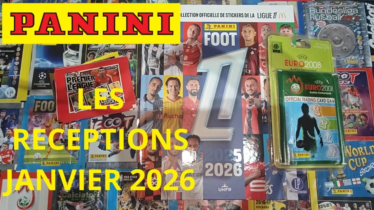 MES RECEPTIONS DE JANVIER 2026 📦
