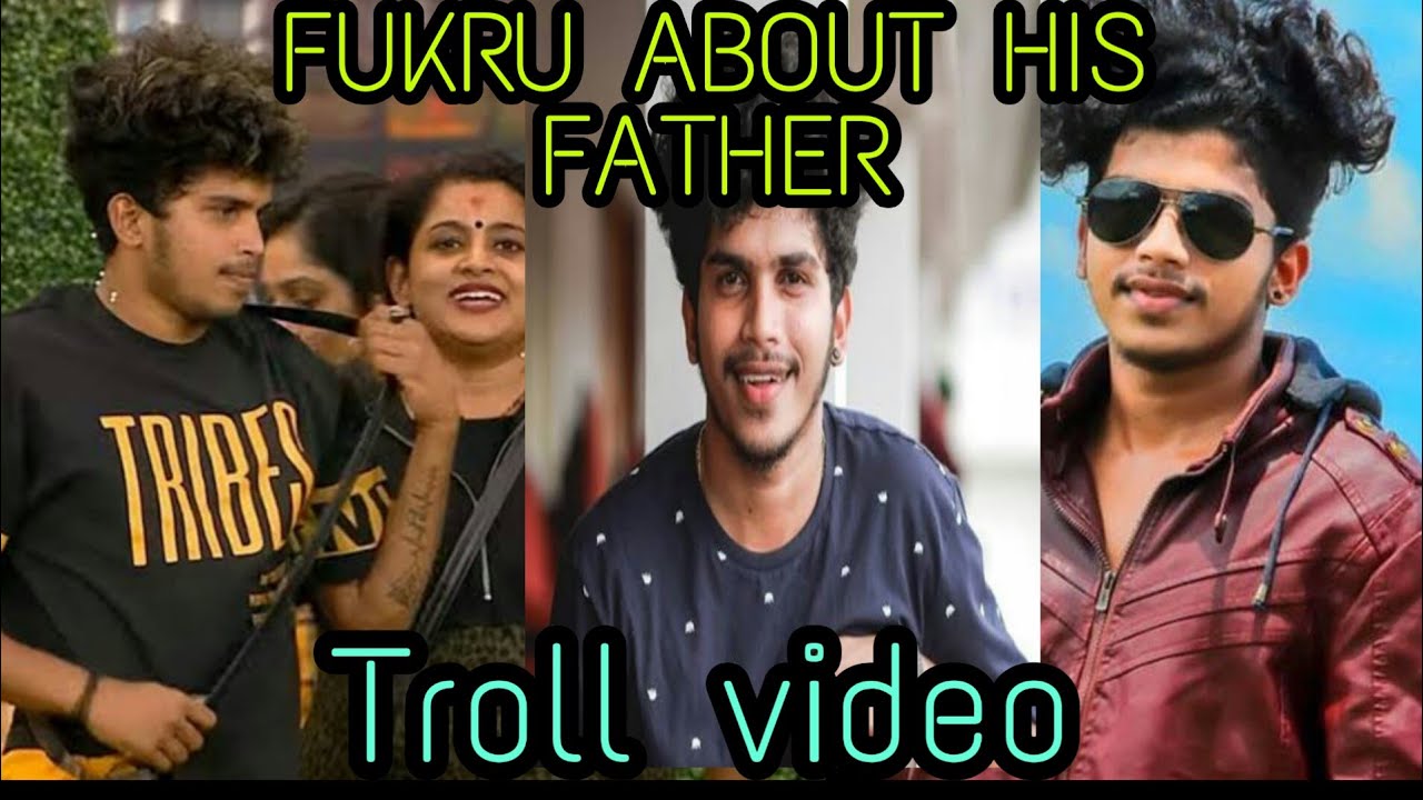 Fukru talks about his father troll video | Bigg Boss 2 | Big Boss Trolls |