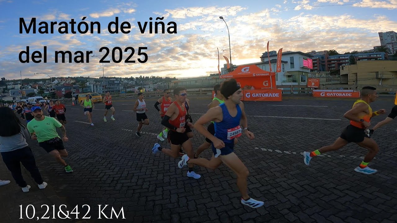 Maratón de viña del mar 2025  (10,21&42Km)
