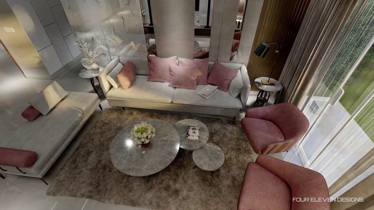 LUMION 10 Cinematic Animation | Interior Living & Dining, Lucknow