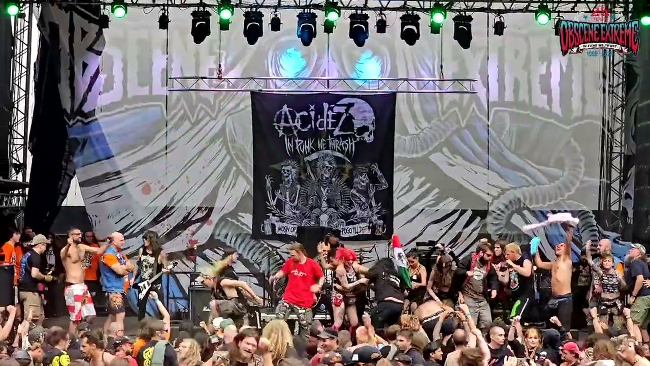 Acidez In Punk We Thrash Live  (Obscene Extreme 2024)