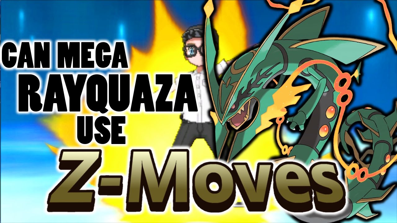 Can Mega Rayquaza Use a Z-Move In Pokemon Sun and Moon?