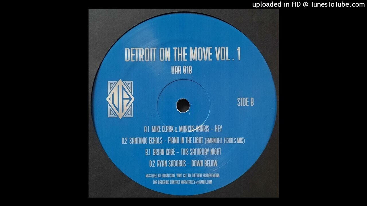Ryan Sadorus - Down Below - Upstairs Asylum Recordings – UAR 018