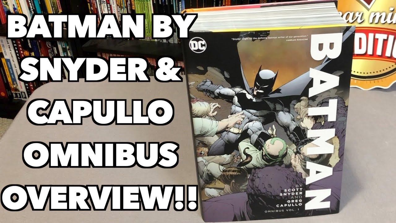 Batman by Scott Snyder & Greg Capullo Omnibus Vol. 1 Overview!