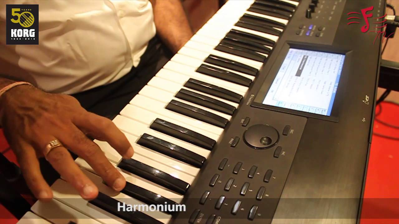KORG Krome Demonstration - Indian Sounds & Tones