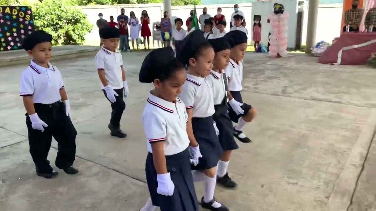 Entrega de escolta, jardín de niños “Luis Mier y Terán”