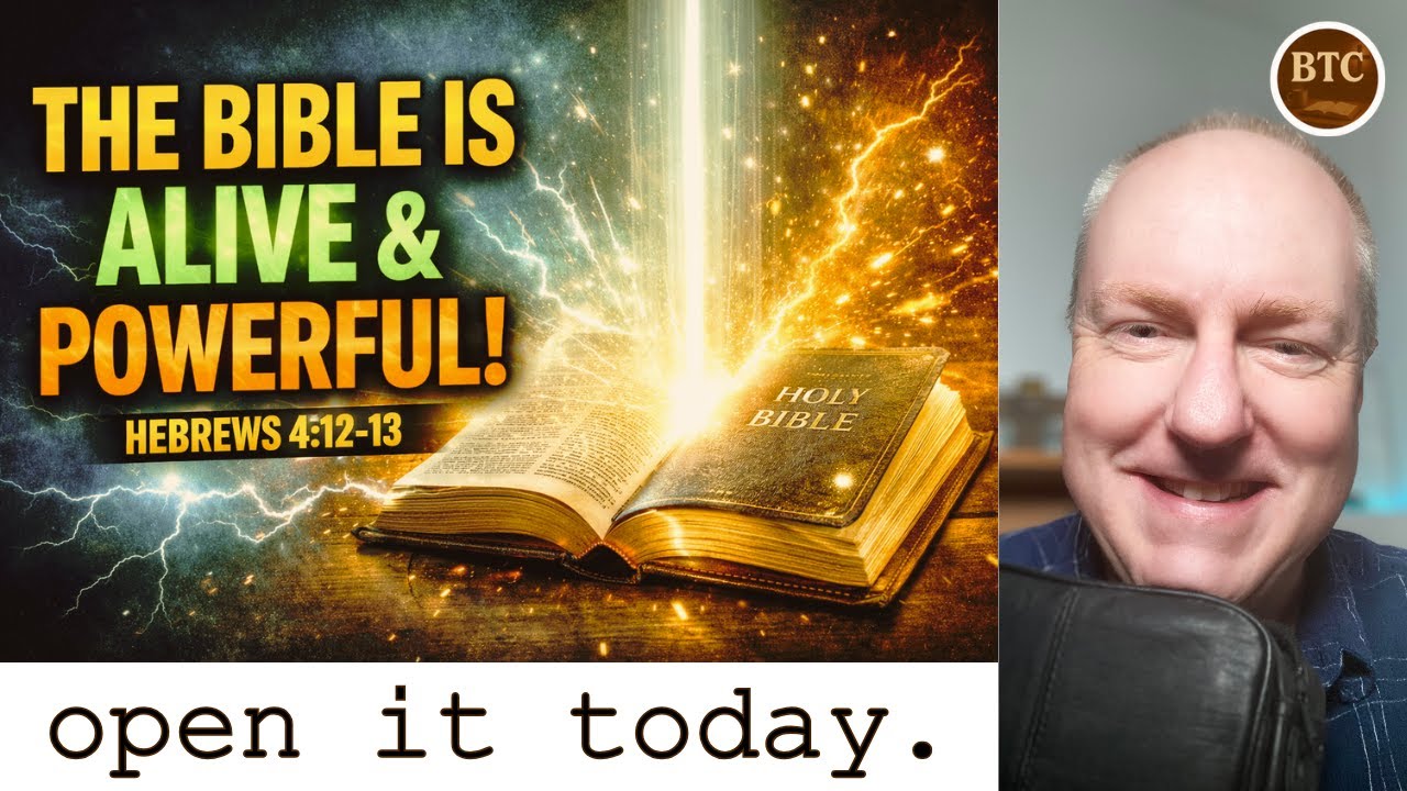 The Bible Is ALIVE: The Book That Reads You (Hebrews 4 Explained) | BIBLE TEACHING CORNER