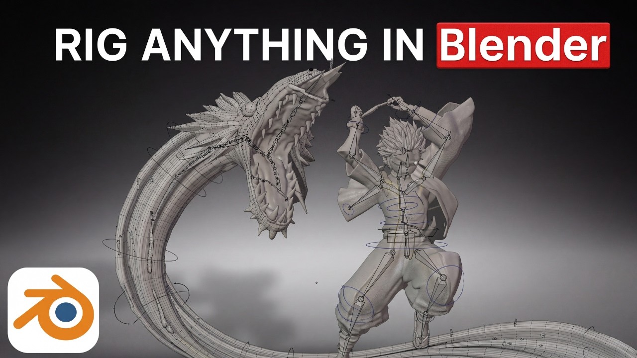 How to Actually Rig ANYTHING in Blender