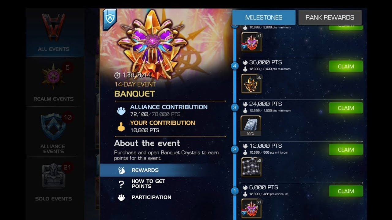 🎉 BANQUET EVENT 2025 – INSANE REWARDS! 🎉 - 7 ⭐ Champions, Rank-Ups & Crazy Progression 🔥