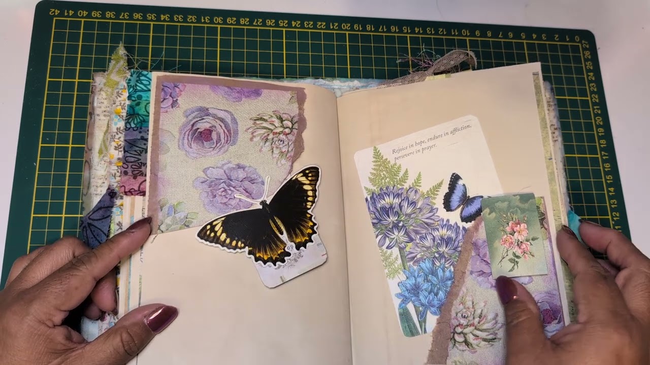 Junk Journal Flip Through.  Chunky!