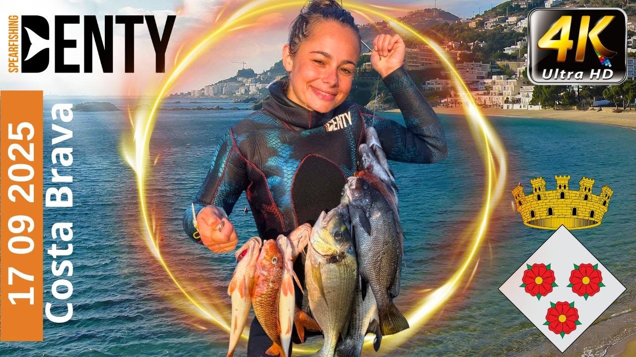 Chasse sous-marine Daurades, Corbes & Mulets en Espagne !