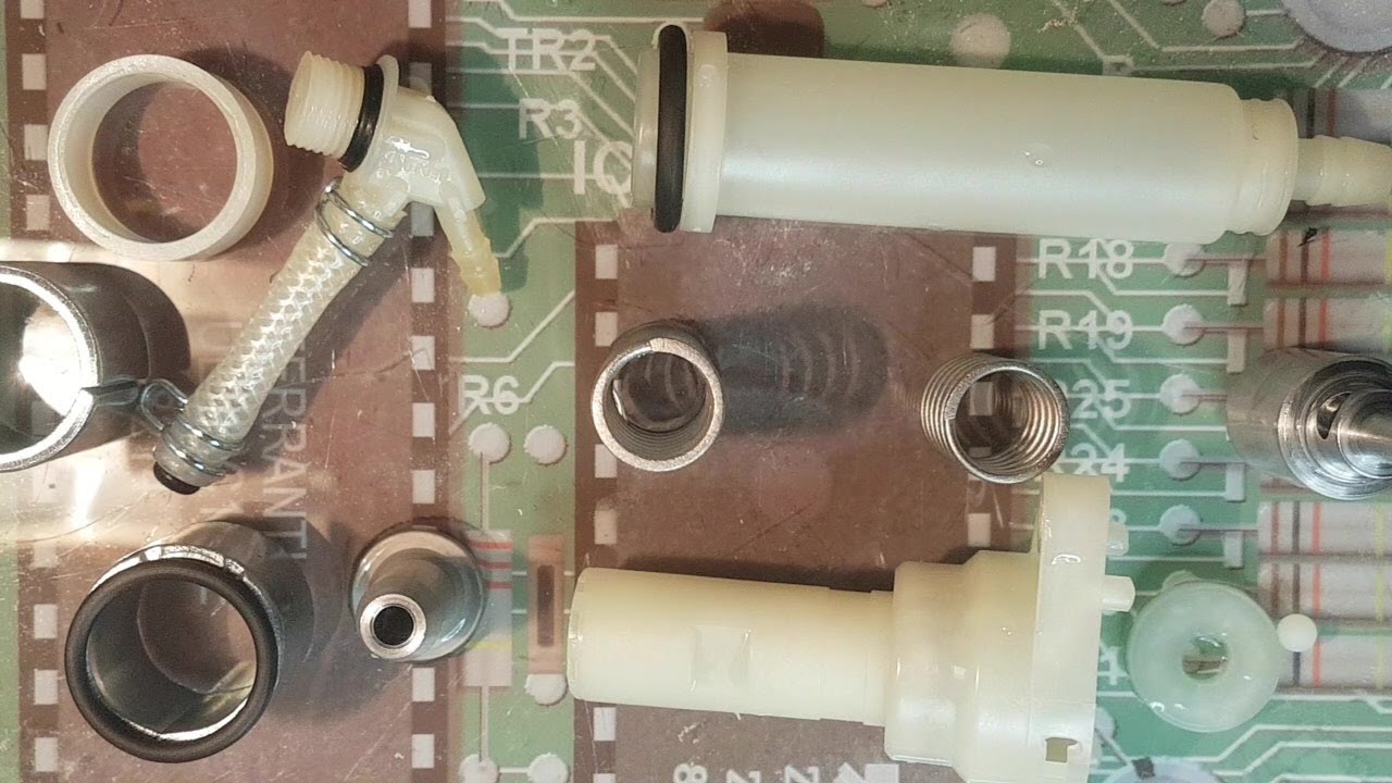 Coffee maker water pump reassembly (CEME-ULKA EFM EP5FMGW/SP)