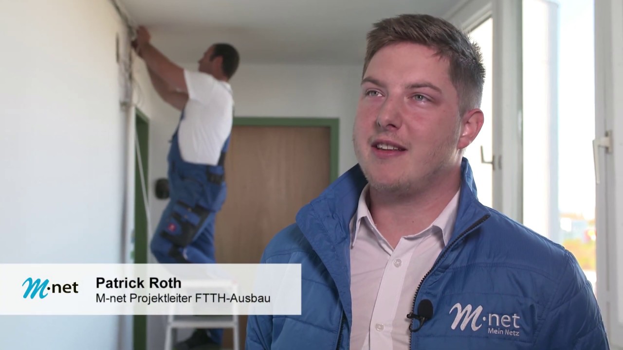 M-net Glasfaserverkabelung fürs Münchner Olympiadorf