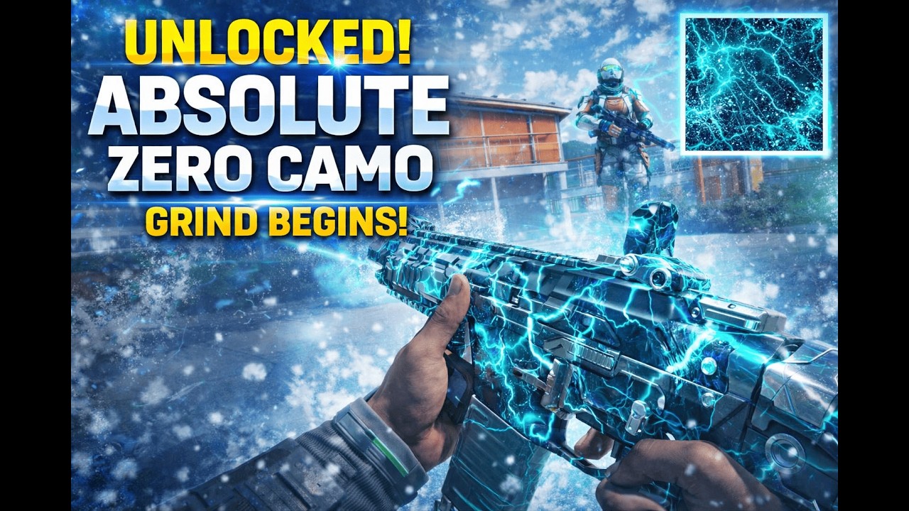 UNLOCKED ABSOLUTE ZERO CAMO in WARZONE! | Grind Begins |