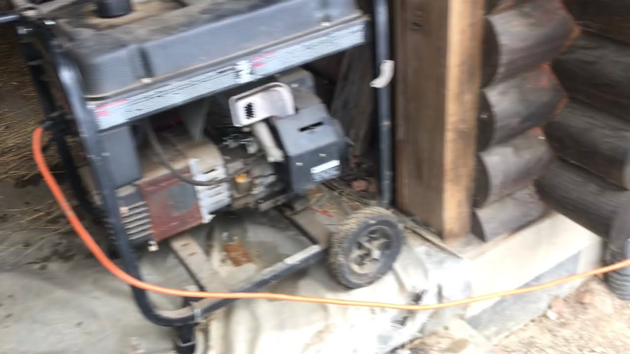 EASIEST way to use a generator when the electricity is off