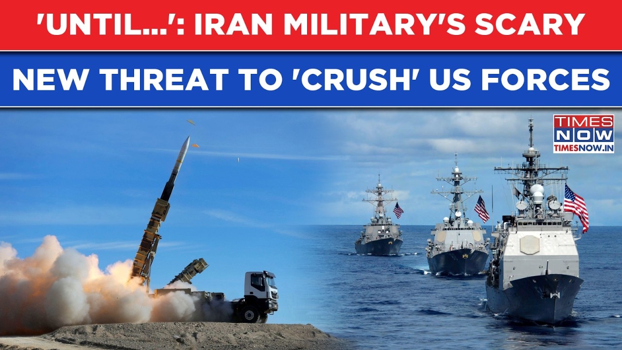 IRGC Missiles Rain Hell After Iran Military's Scary New Threat To Trump, US Forces: 'Until...'