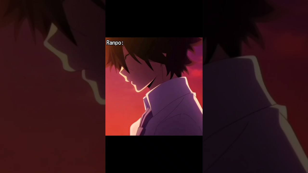 Mockingbird edit || Ranpo and Yosano || Bungo Stray dogs 